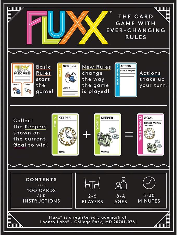 Fluxx 5.0 Board Game by Looney Labs