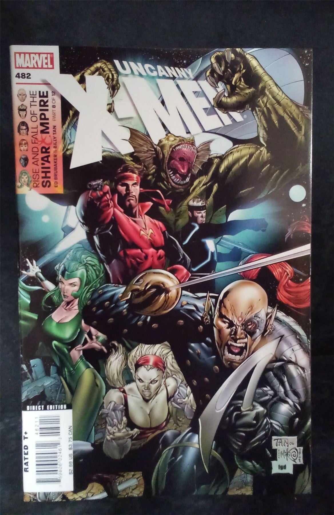 The Uncanny X-Men #482 2007 Marvel Comics Comic Book