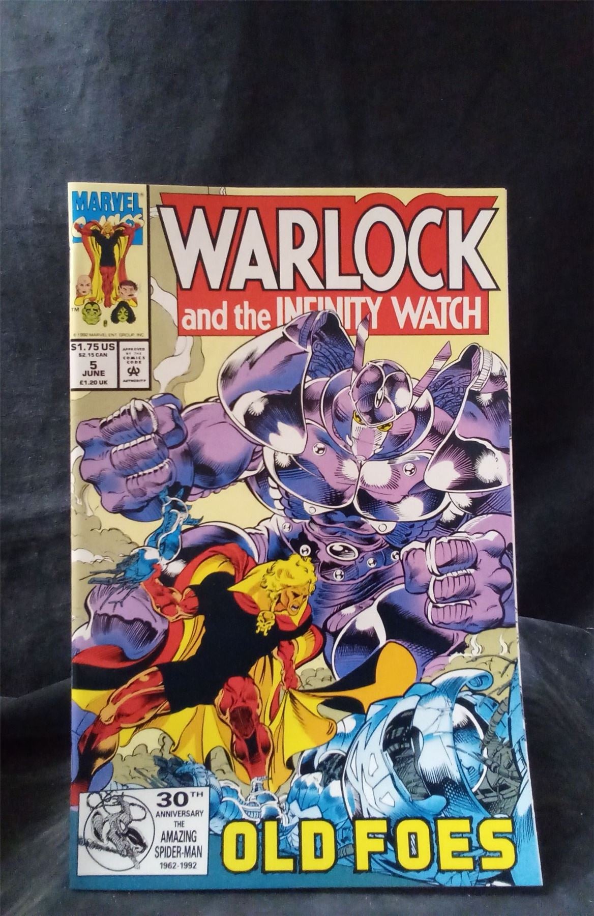 Warlock and the Infinity Watch #5 Direct Edition 1992 Marvel Comics Comic Book