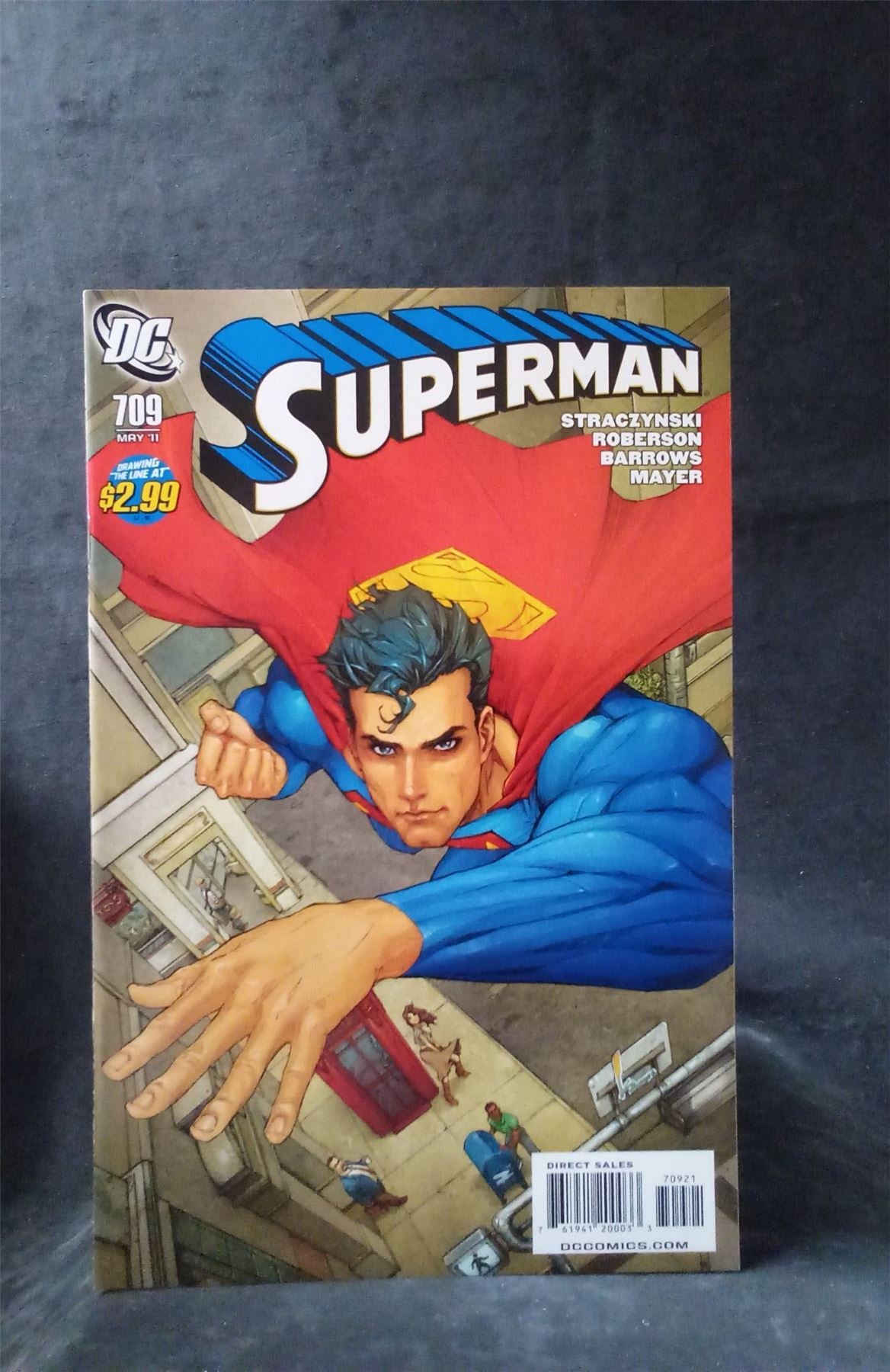 Superman #709 Variant Cover 2011 DC Comics Comic Book