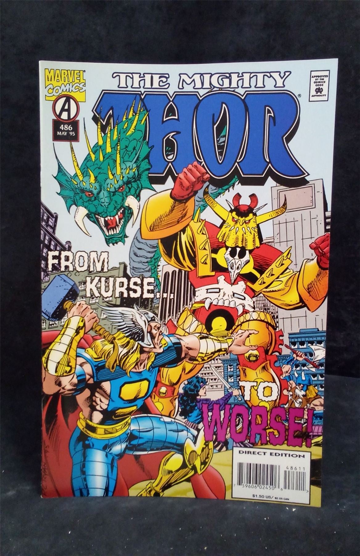 The Mighty Thor #486 1995 Marvel Comics Comic Book