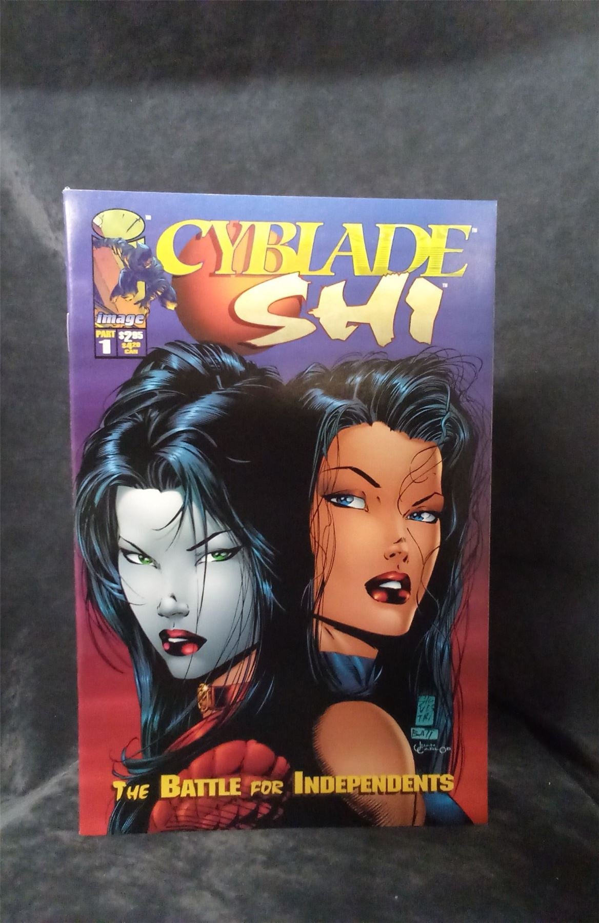 Cyblade/Shi; The Battle for Independents #1 1995 image-comics Comic Book