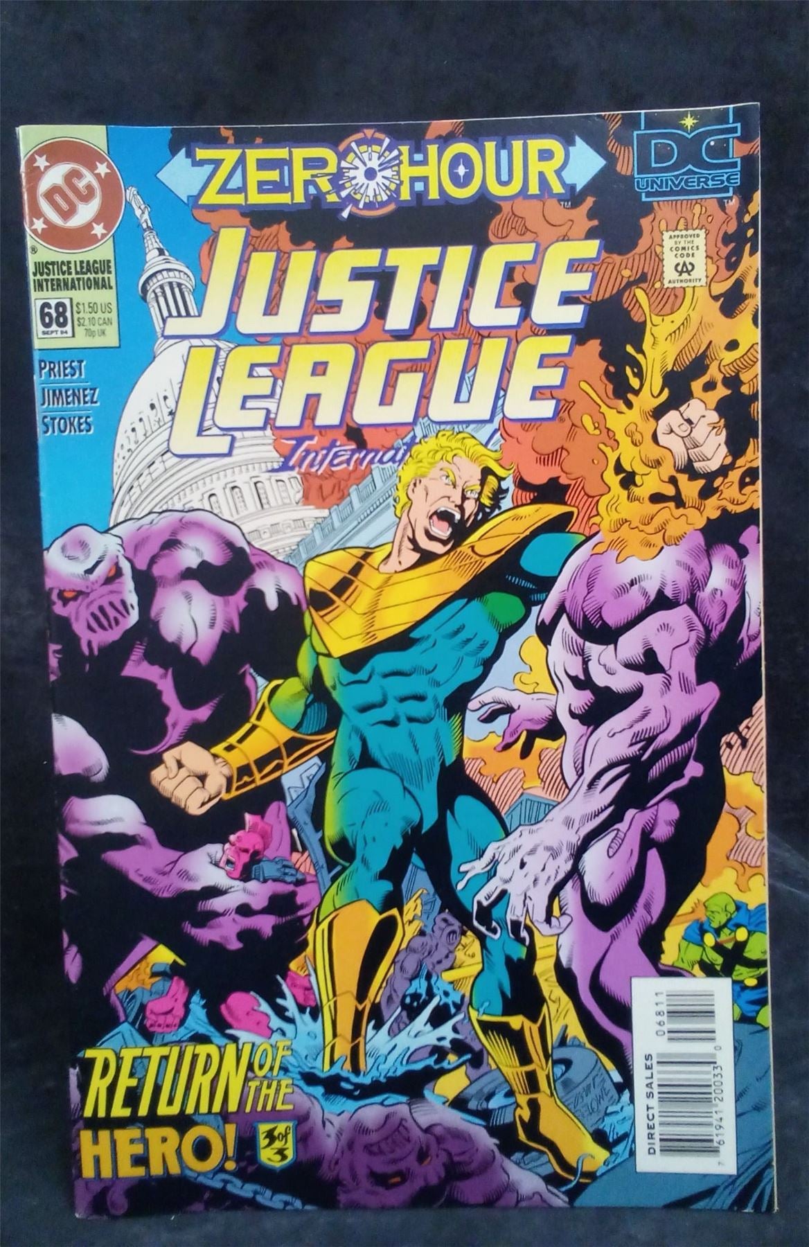 Justice League International #68 1994 DC Comics Comic Book