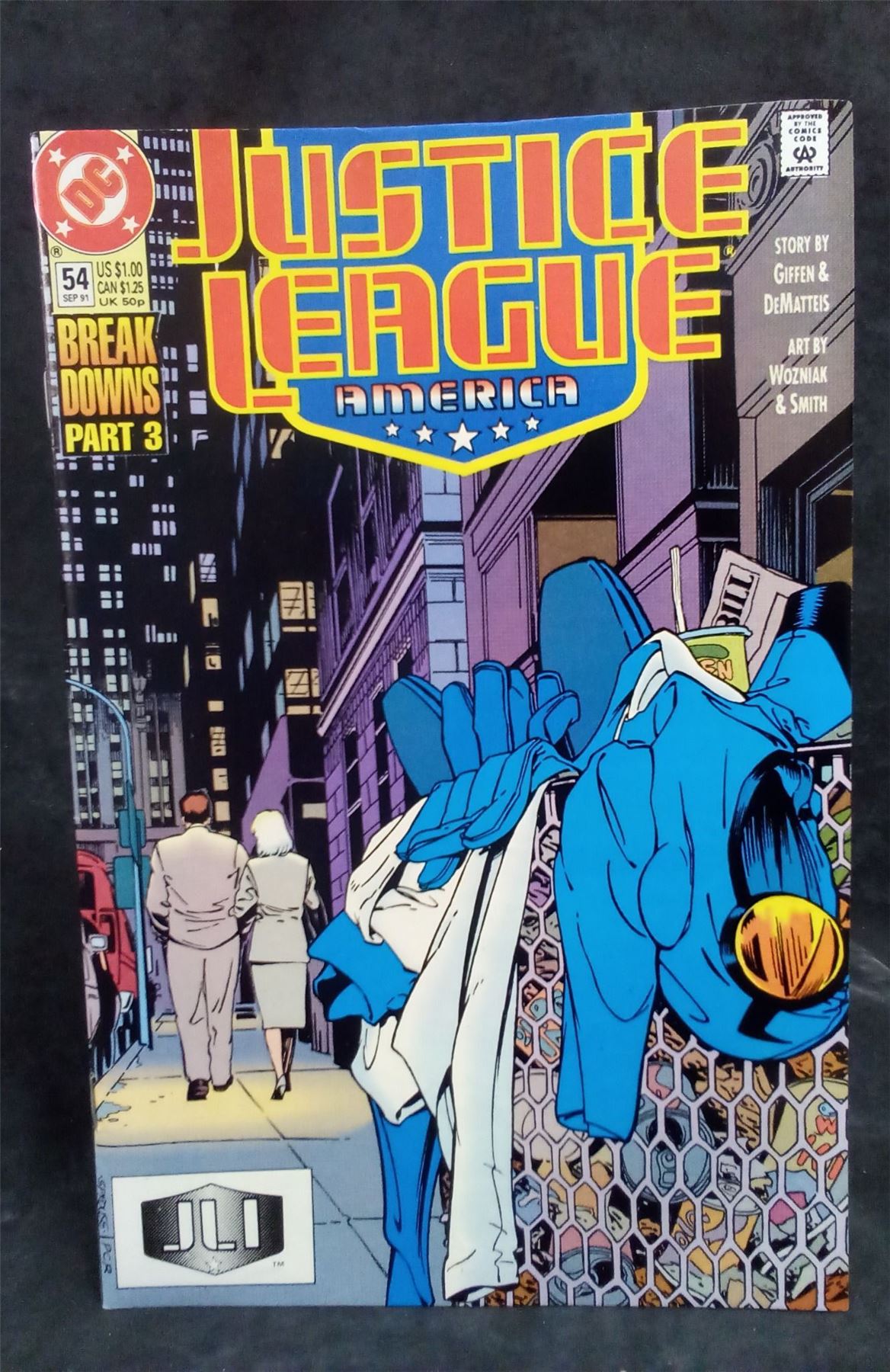 Justice League America #54 1991 DC Comics Comic Book
