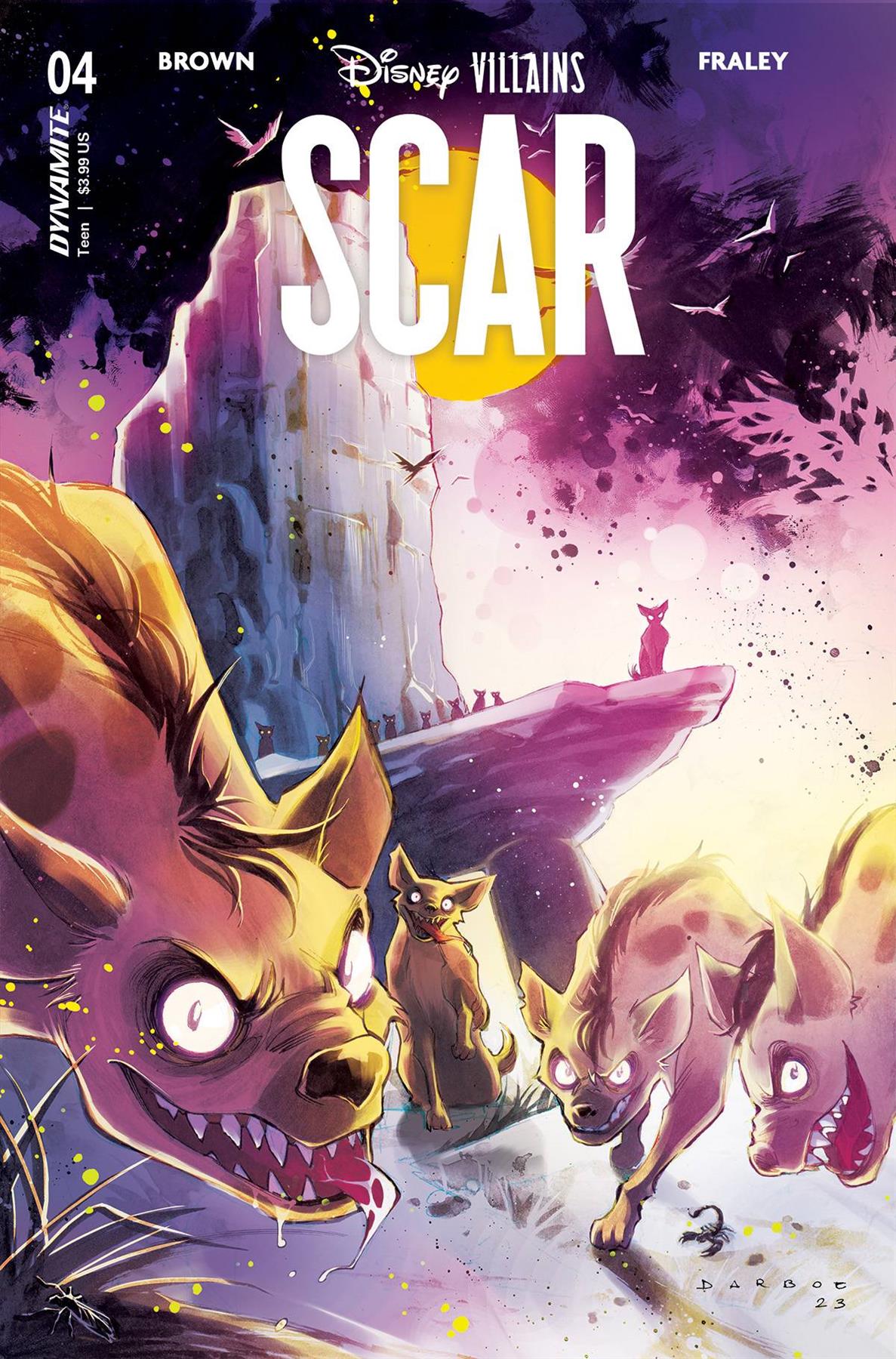 Disney Villains Scar #4 Cvr A Darboe Dynamite Comic Book