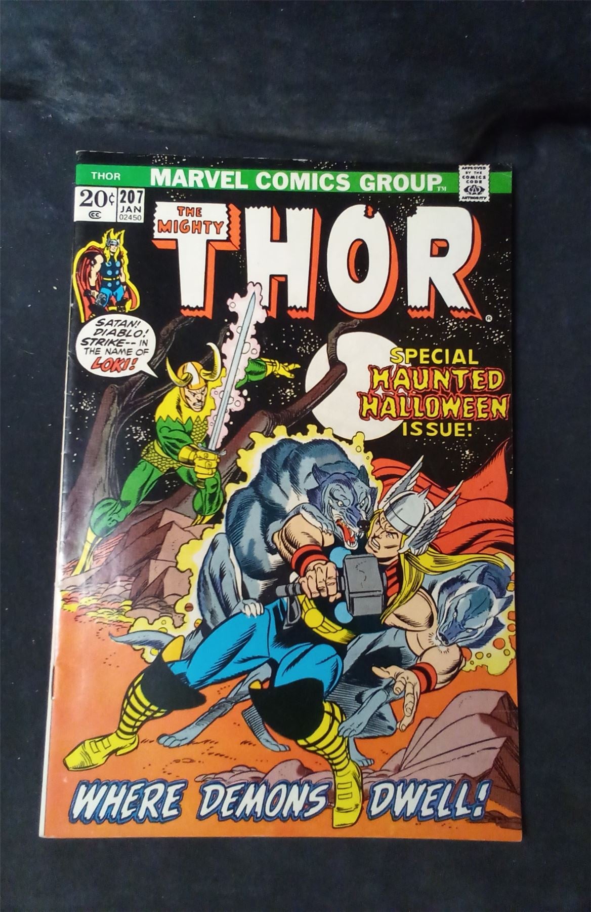 Thor #207 Marvel Comics Comic Book