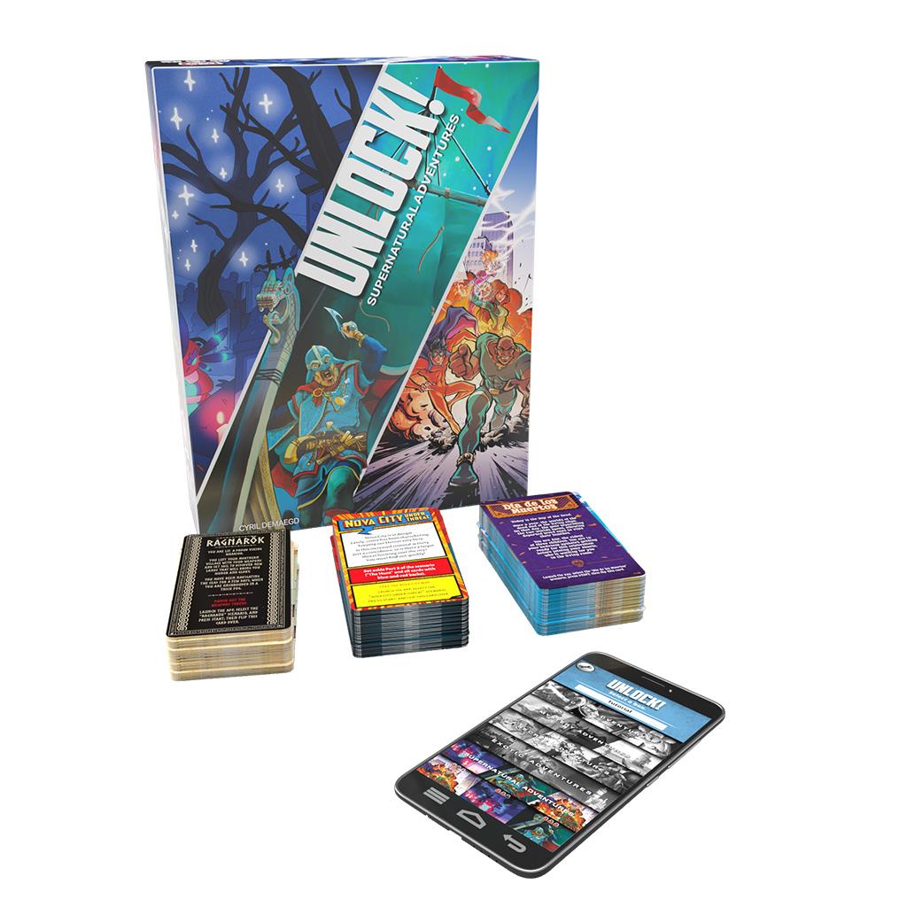 UNLOCK! Supernatural Adventures by Space Cowboys Board Game