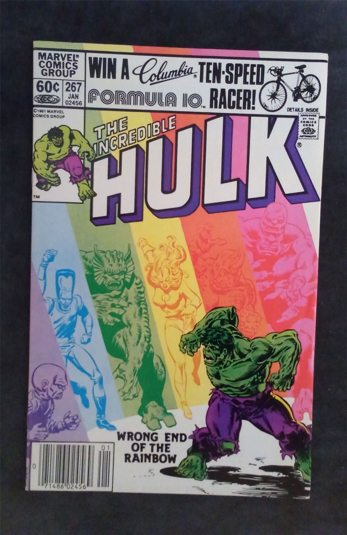 The Incredible Hulk #267 1982 marvel Comic Book
