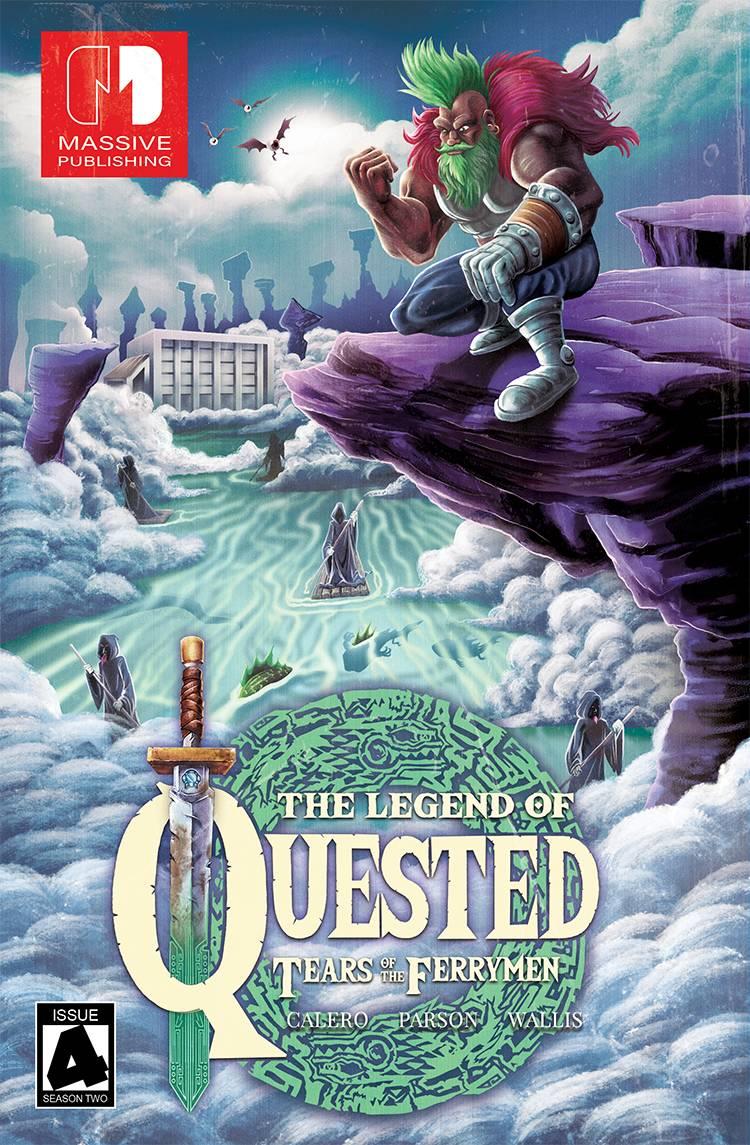 Quested Season 2 #4 Cvr C Richardson Video Game Homage Massive Comic Book
