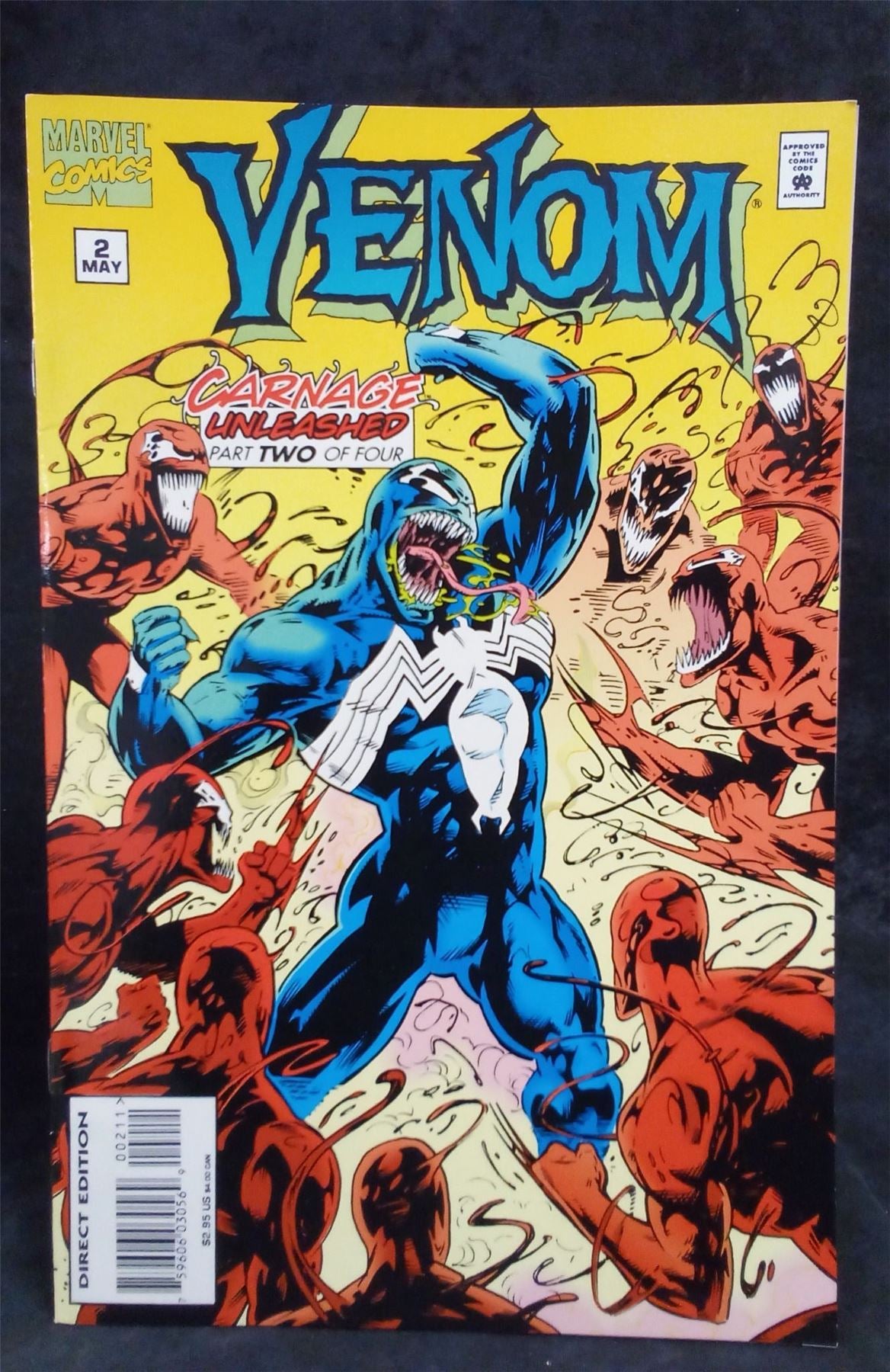 Venom: Carnage Unleashed #2 1995 Marvel Comics Comic Book