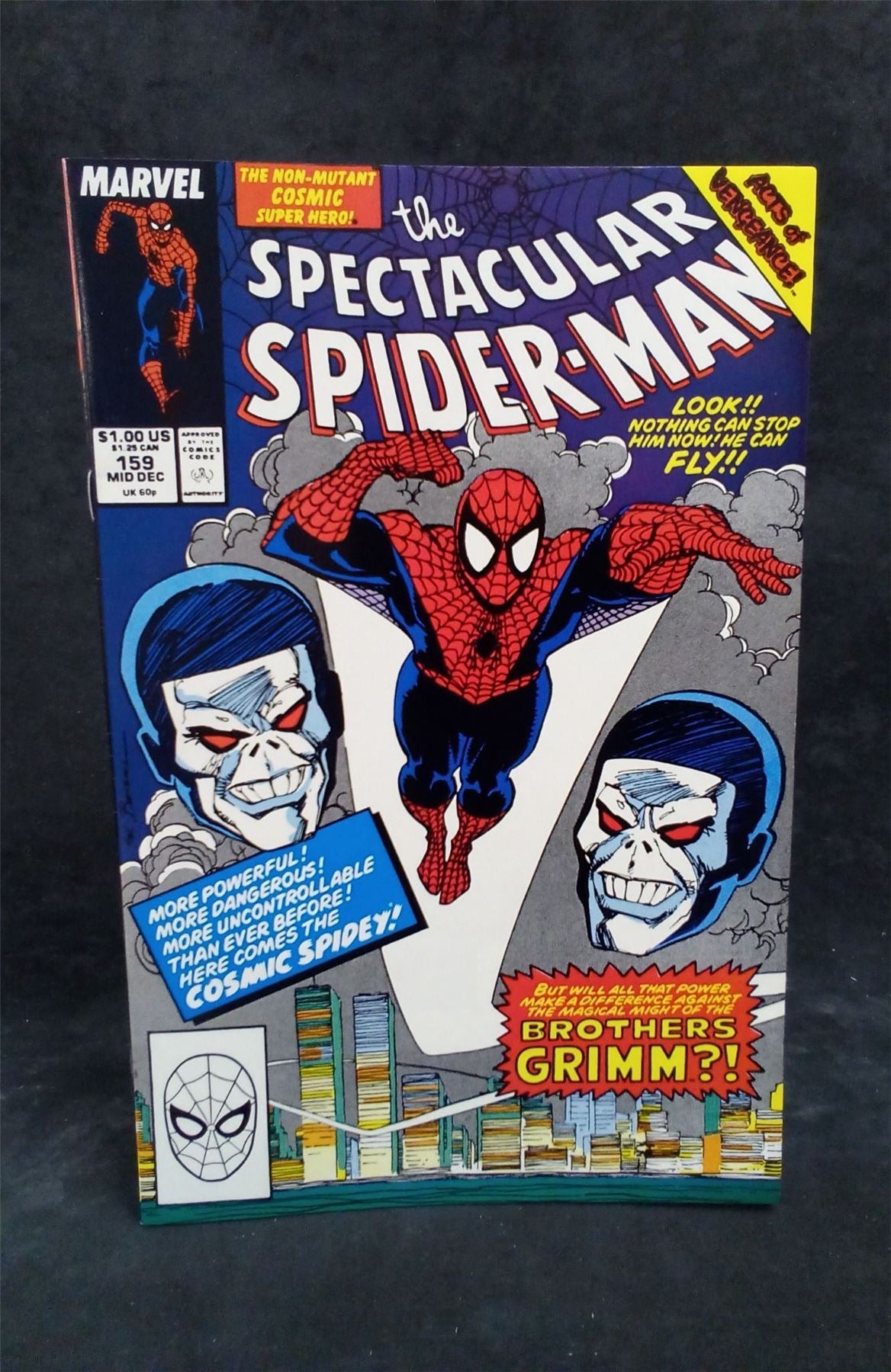 The Spectacular Spider-Man #159 1989 Marvel Comics Comic Book