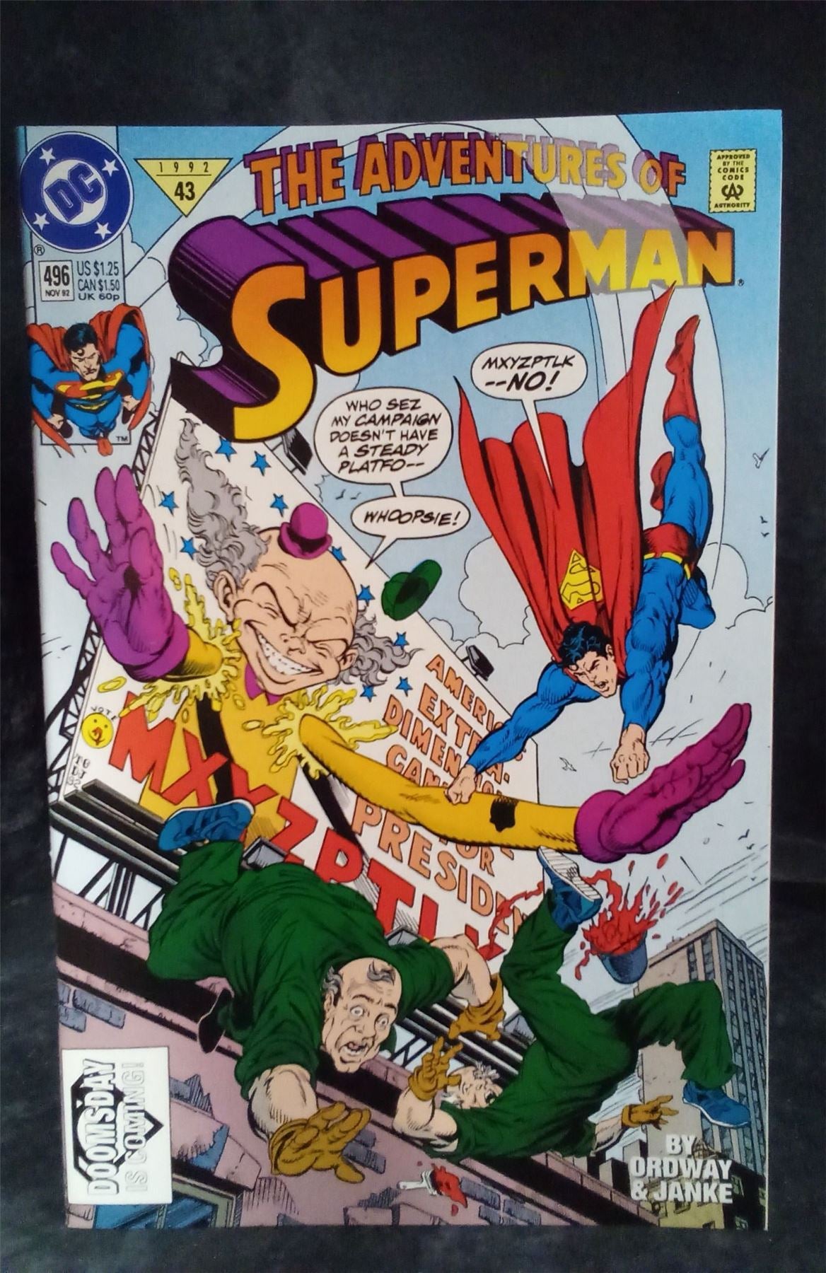 Adventures of Superman #496 1992 DC Comics Comic Book