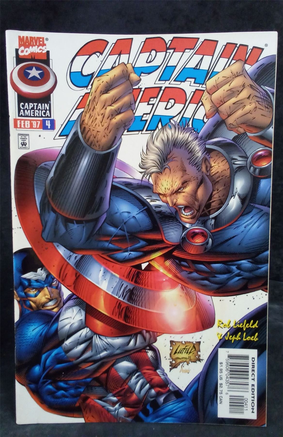 Captain America #4 1997 Marvel Comics Comic Book