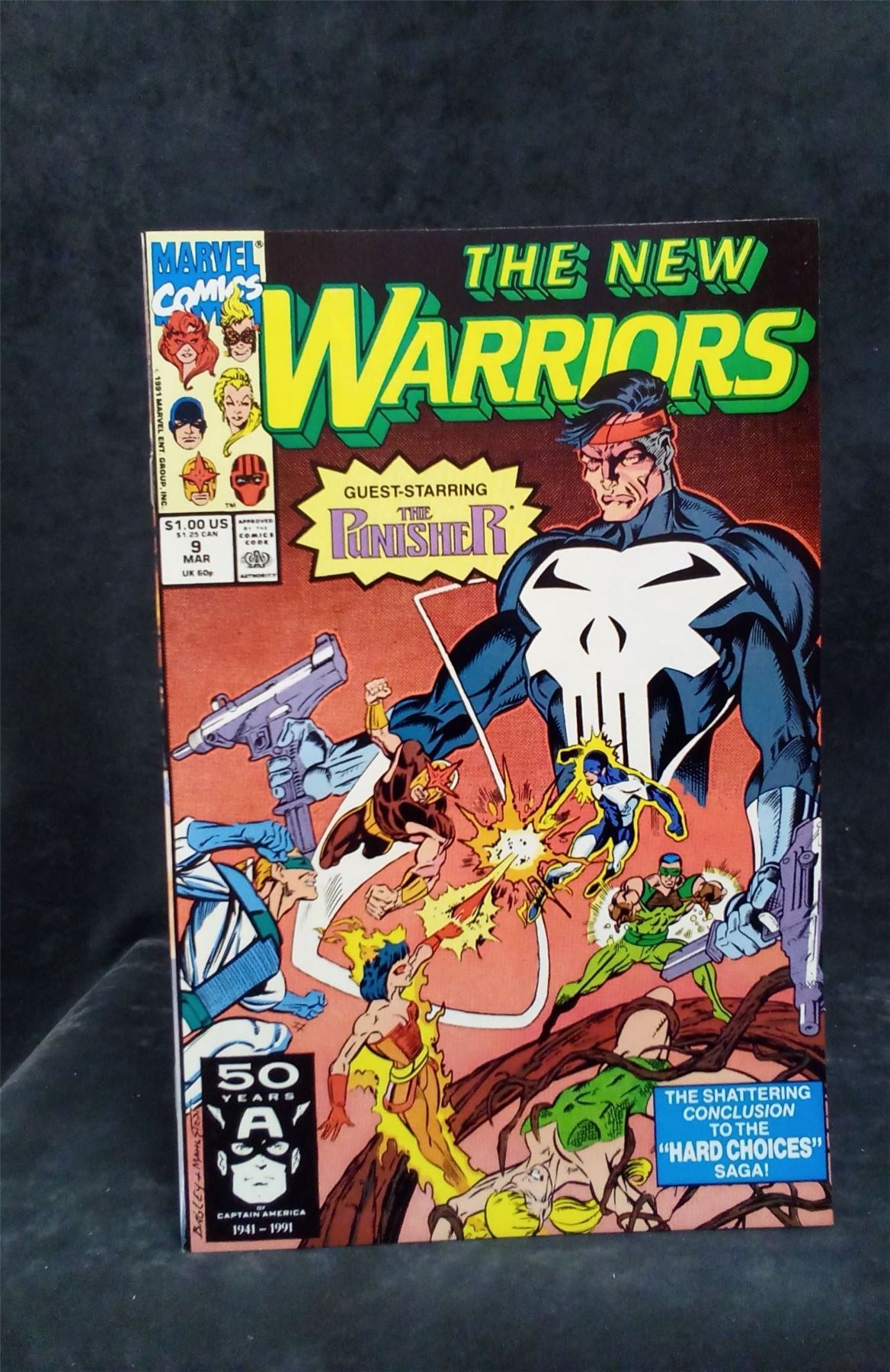 The New Warriors #9 1991 Marvel Comics Comic Book