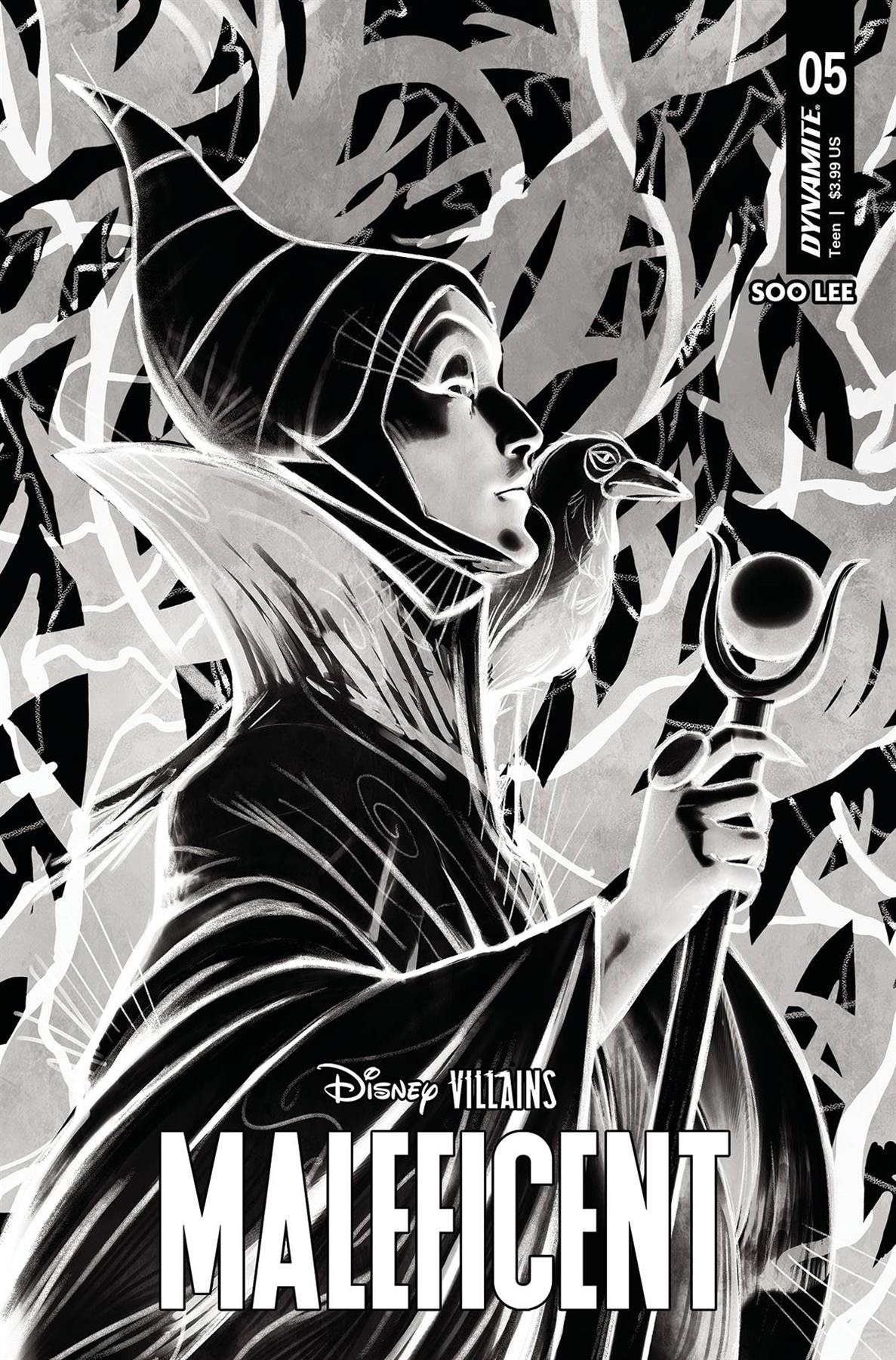 Disney Villains Maleficent #5 Cvr D Puebla Dynamite Comic Book