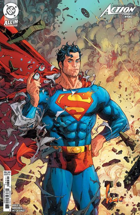 Action Comics #1082 Cvr C Kenneth Rocafort Card Stock Var DC Comics Comic Book