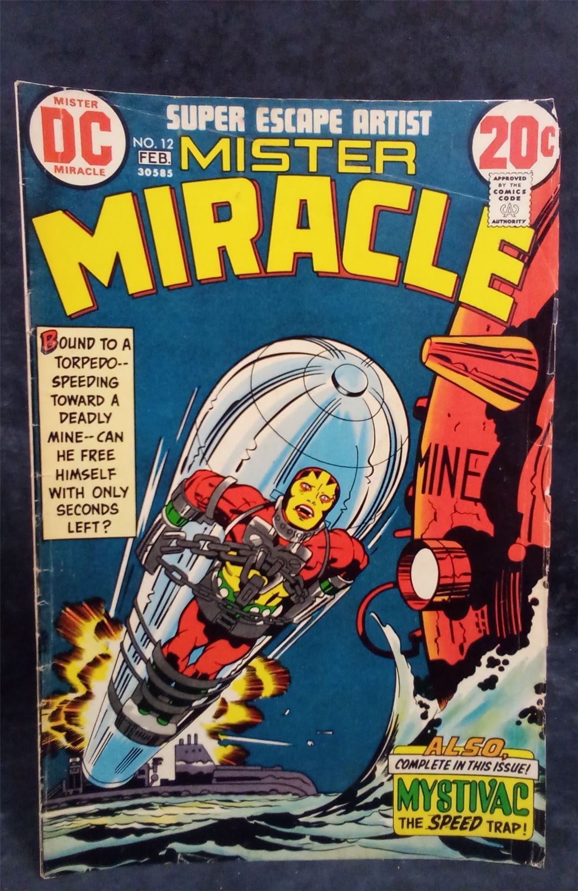 Mister Miracle #12 1973 DC Comics Comic Book