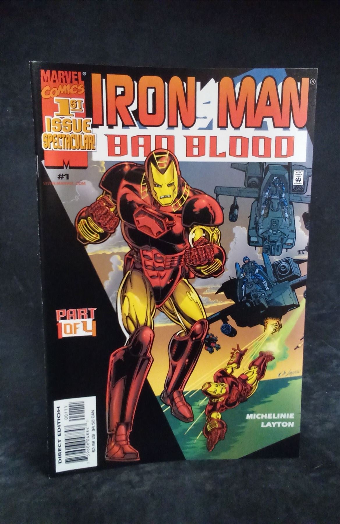 Iron Man: Bad Blood #1 2000 Marvel Comics Comic Book