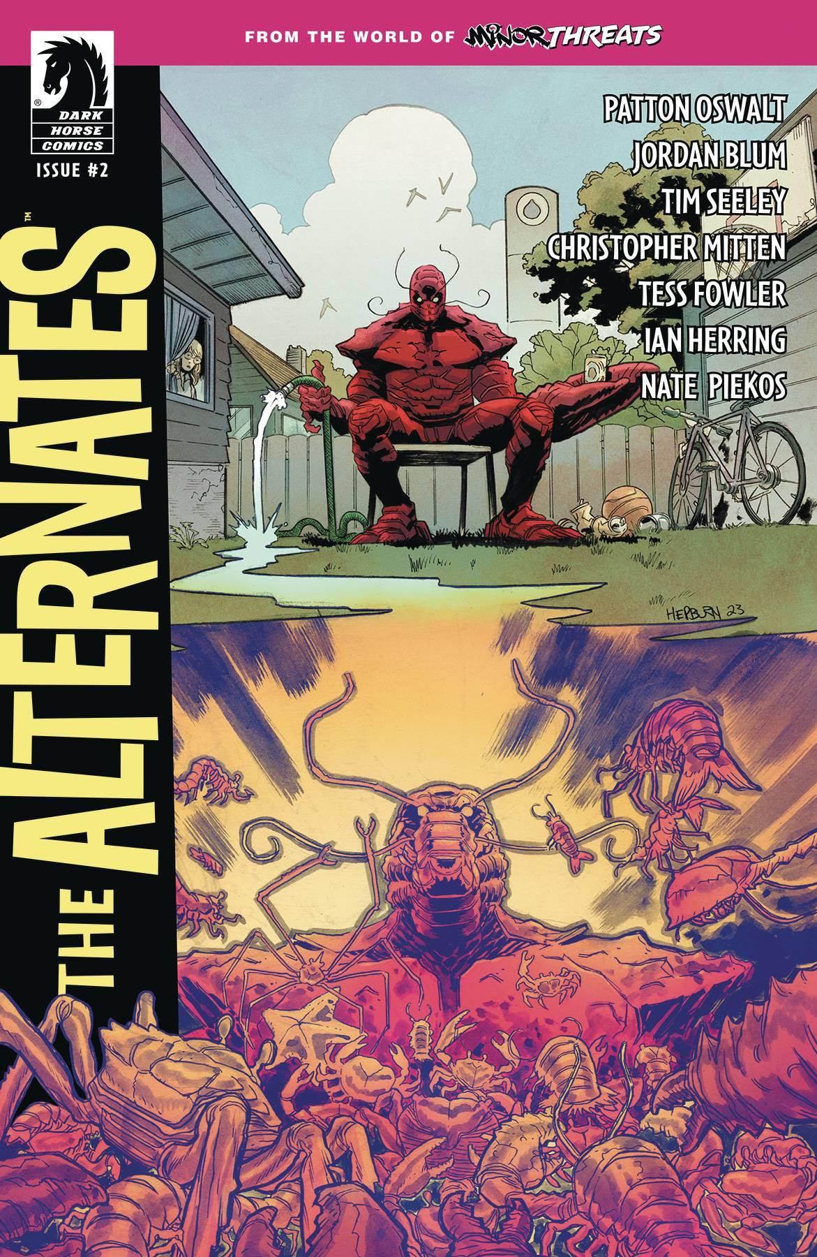 From World Of Minor Threats Alternates #2 Cvr A Hepburn Dark Horse Prh Comic Book