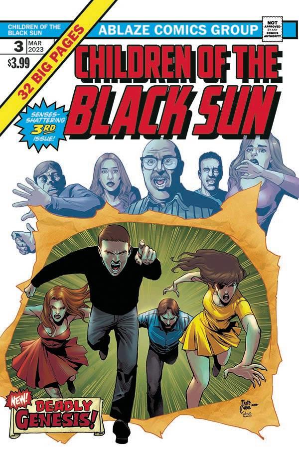 Children O/t Black Sun #3 Cvr C Casis Gs X-men#1 Homage (Cvr C Casis Gs X-men#1 Homage) Ablaze Publishing Comic Book 2023