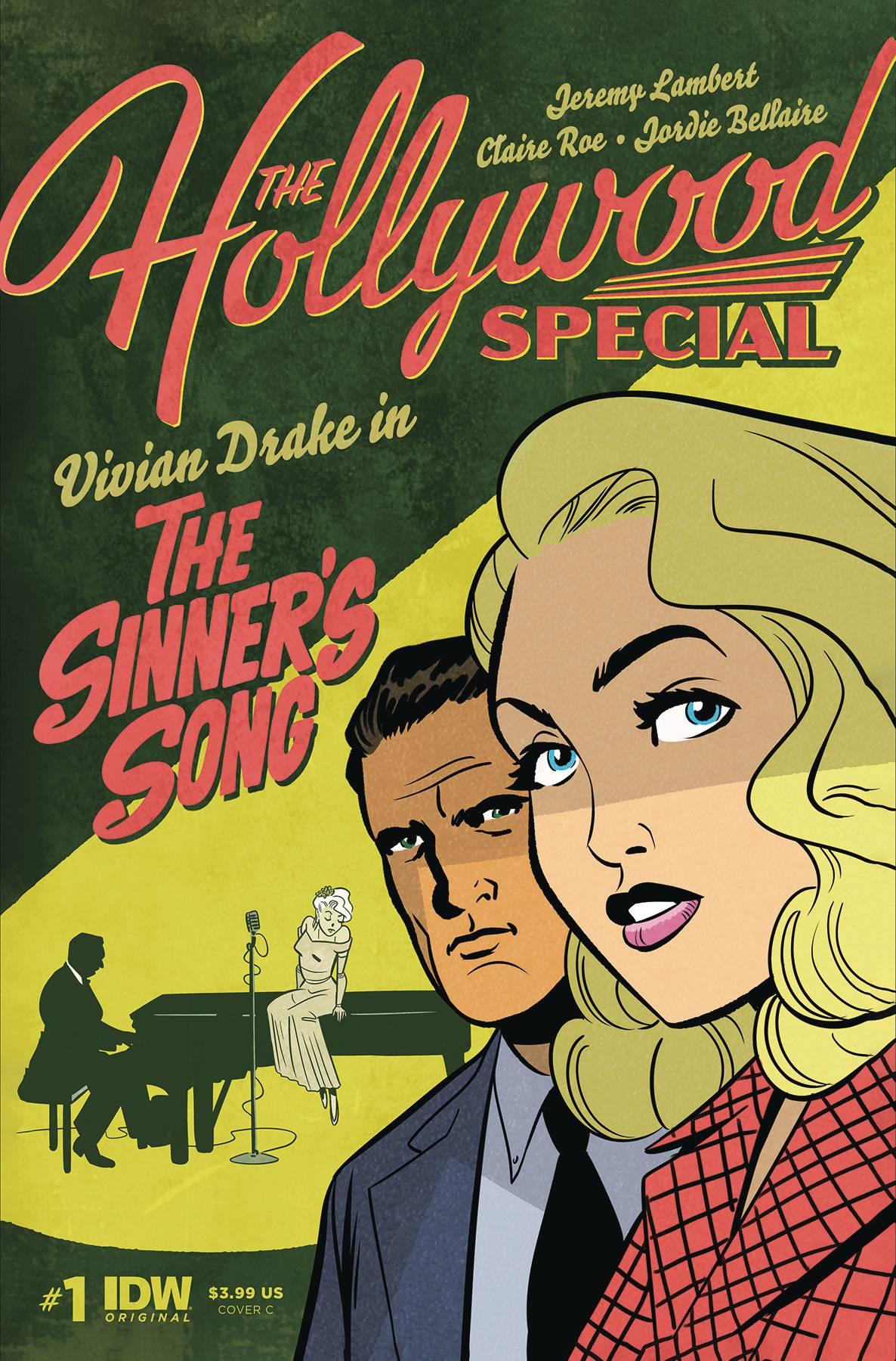 Dark Spaces Hollywood Special #1 Cvr C Edgar (mr) Idw-prh Comic Book