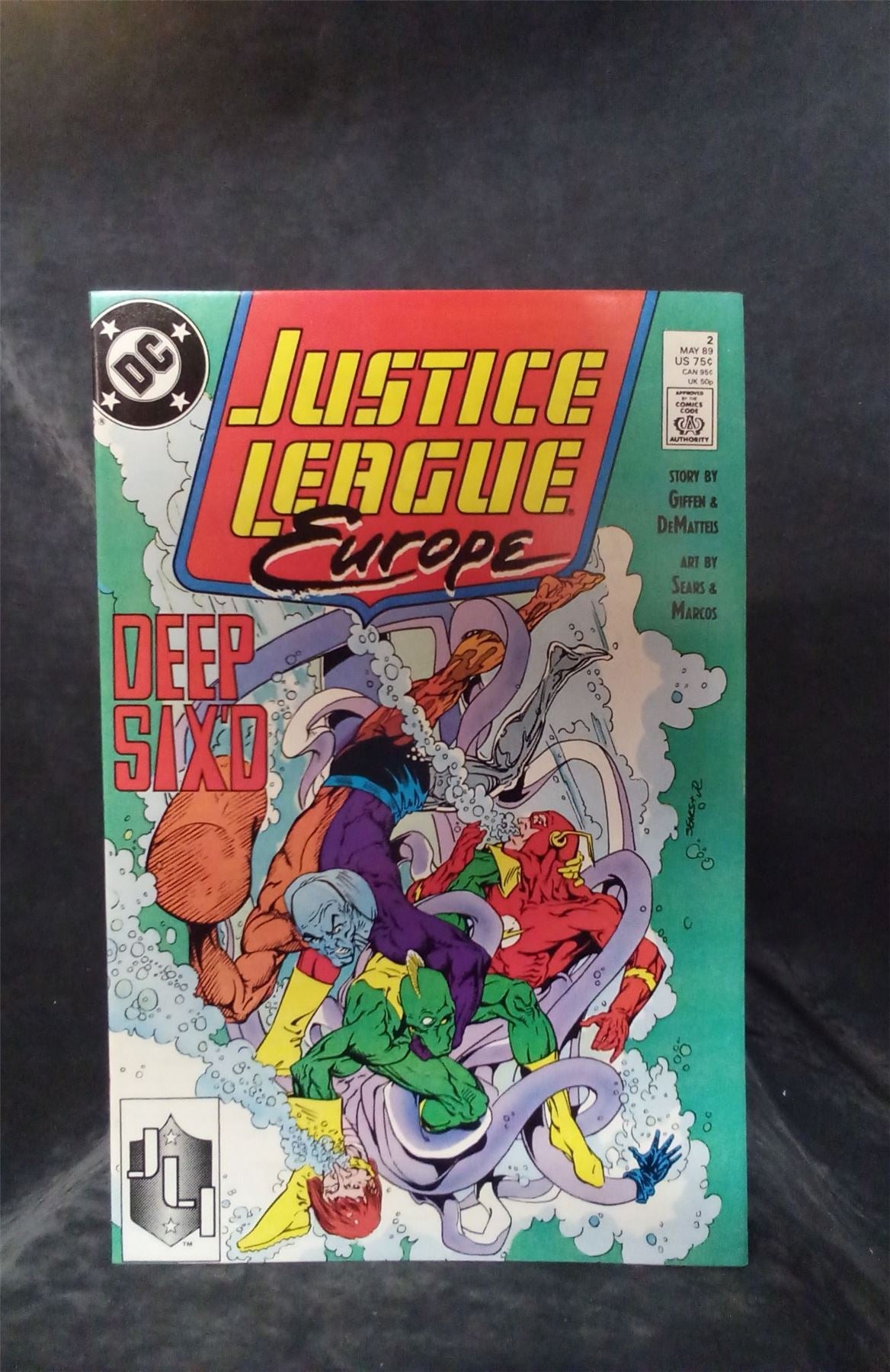 Justice League Europe #2 1989 DC Comics Comic Book