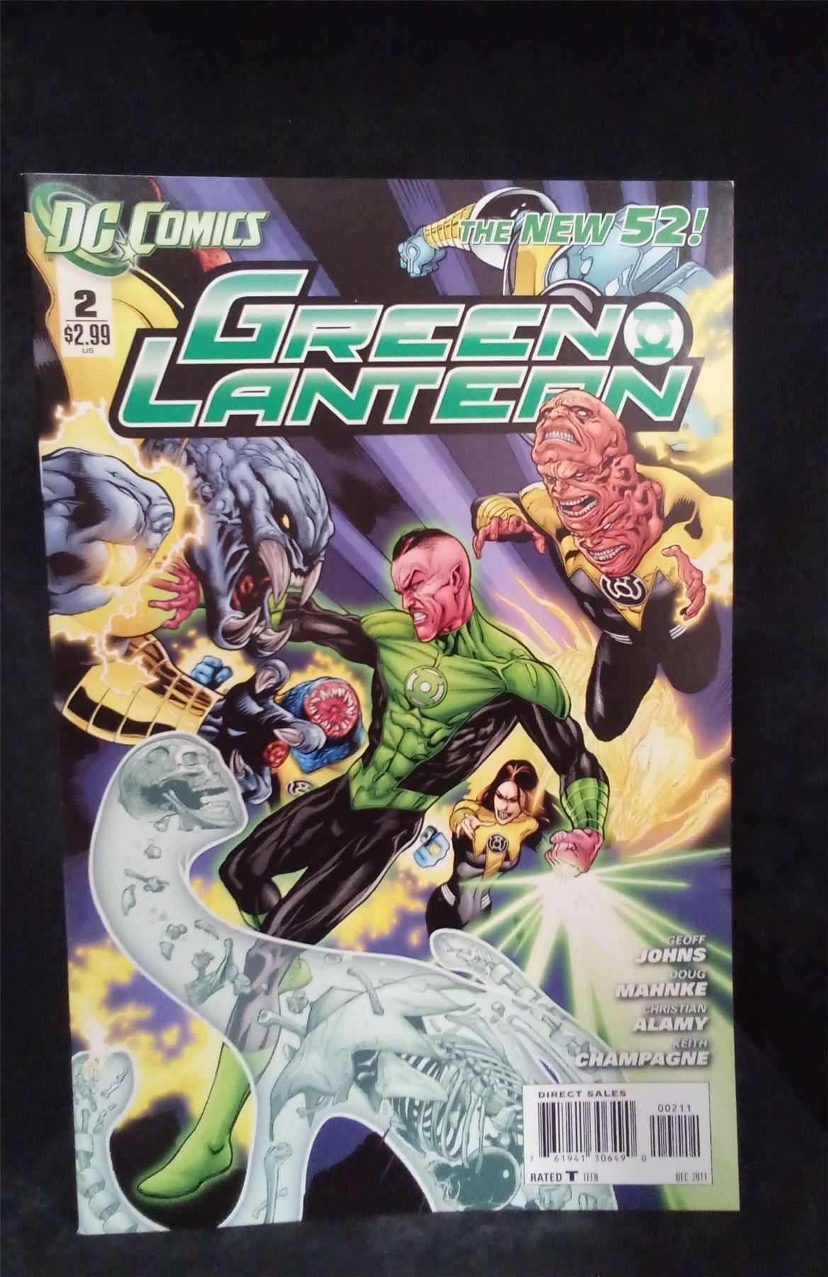 Green Lantern #2 2011 DC Comics Comic Book
