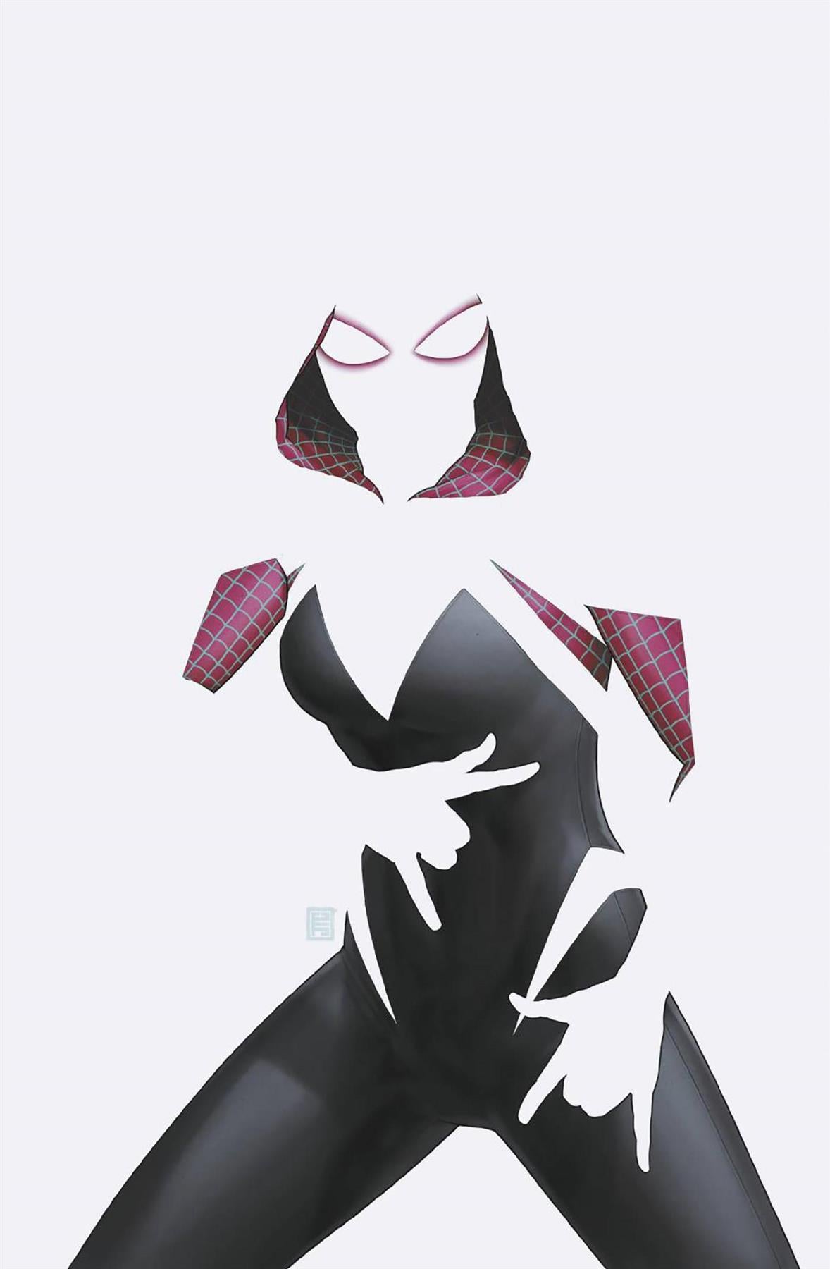 Spider-gwen Smash #1 Christopher Negative Space Var (Christopher Negative Space Var) Marvel Prh Comic Book 2023