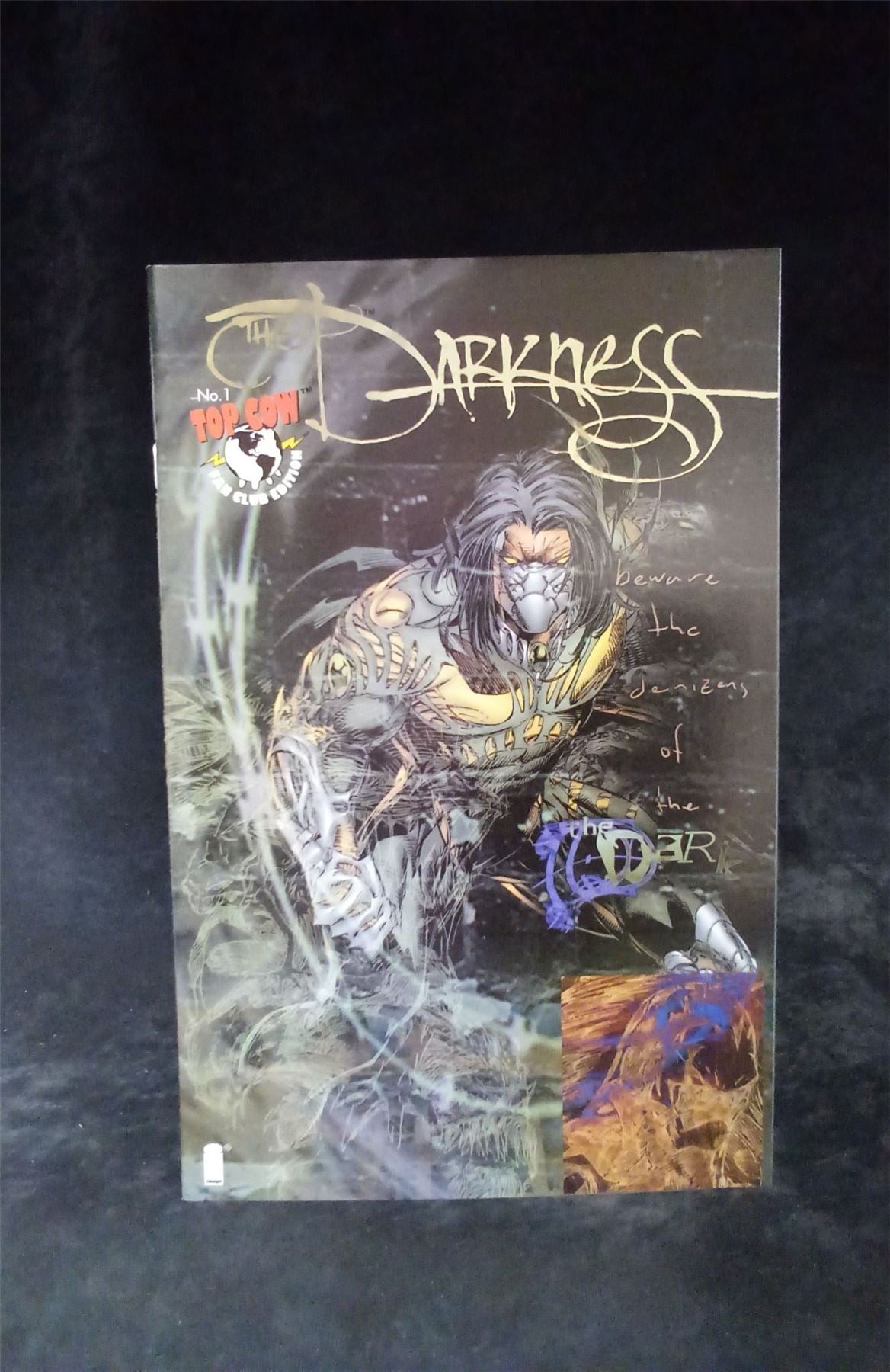 The Darkness #1 Fan Club Cover 1996 Image Comics Comic Book