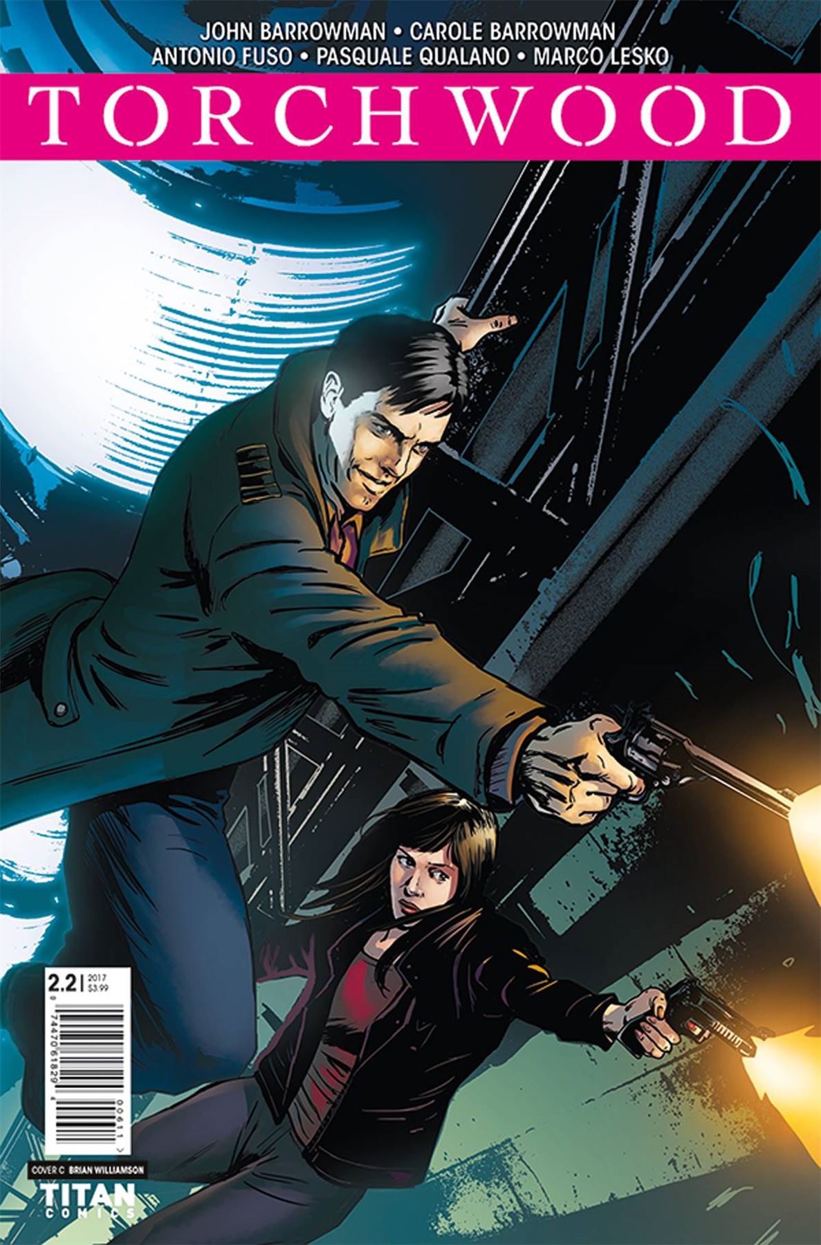 Torchwood #2 Cvr C Williamson (Cvr C Williamson) Titan Comics Comic Book