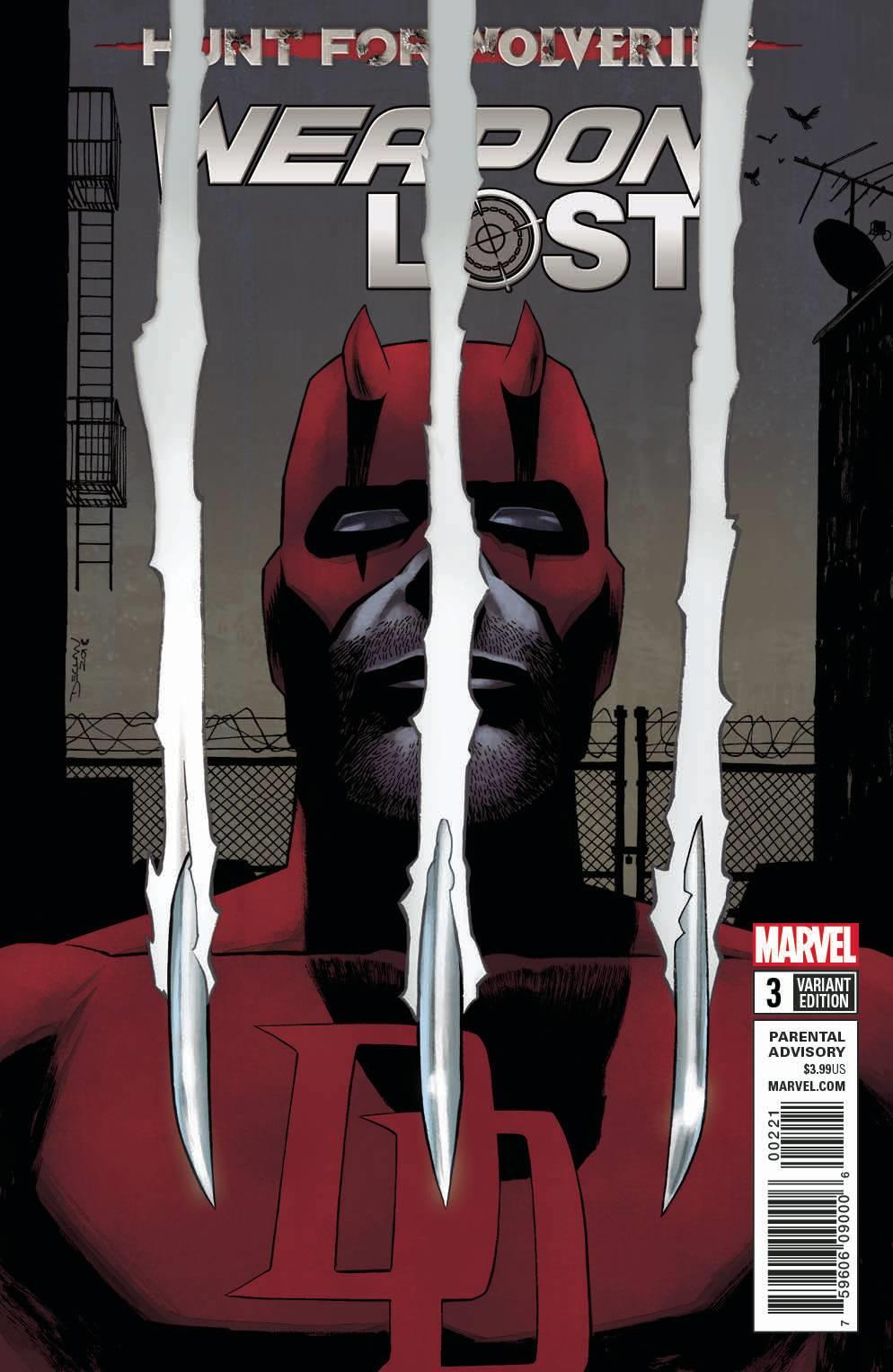 Hunt For Wolverine Weapon Lost #3 (Shalvey Var) Marvel Comics Comic Book