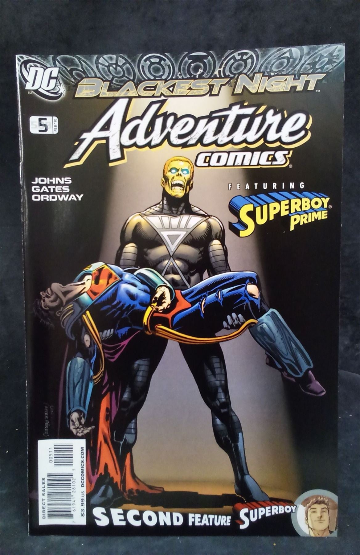 Adventure Comics #5 2010 DC Comics Comic Book