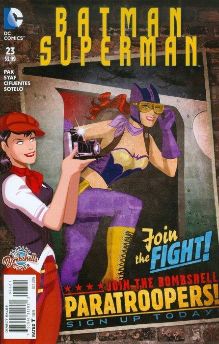 Batman Superman #23 Bombshells Var Ed (Bombshells Var Ed) DC Comics Comic Book