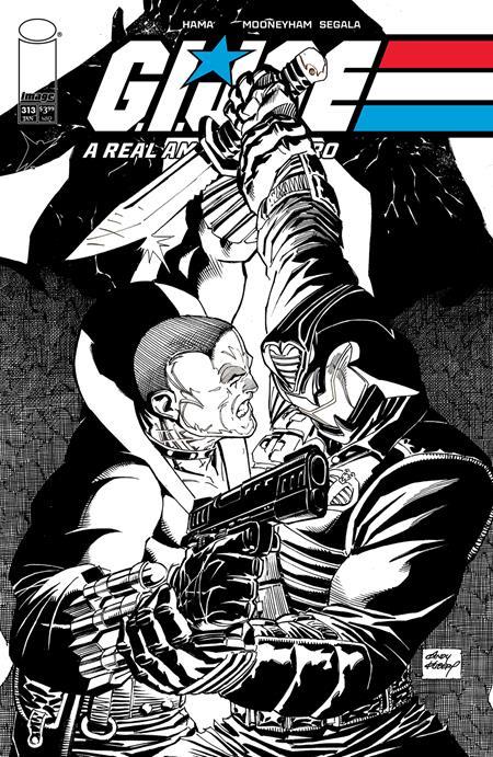 Gi Joe A Real American Hero #313 Cvr B Andy Kubert B&w Var Image Comics Comic Book