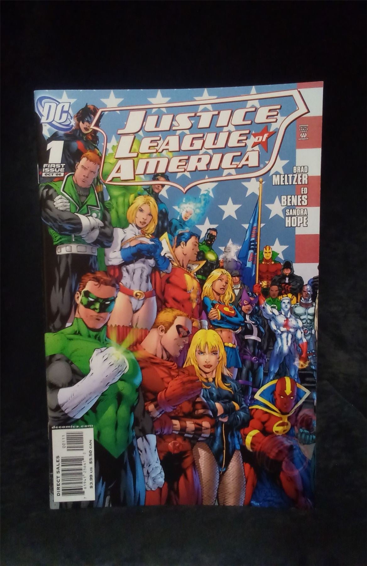Justice League of America #1 Cover B 2006 Connecting Cover DC Comics Comic Book