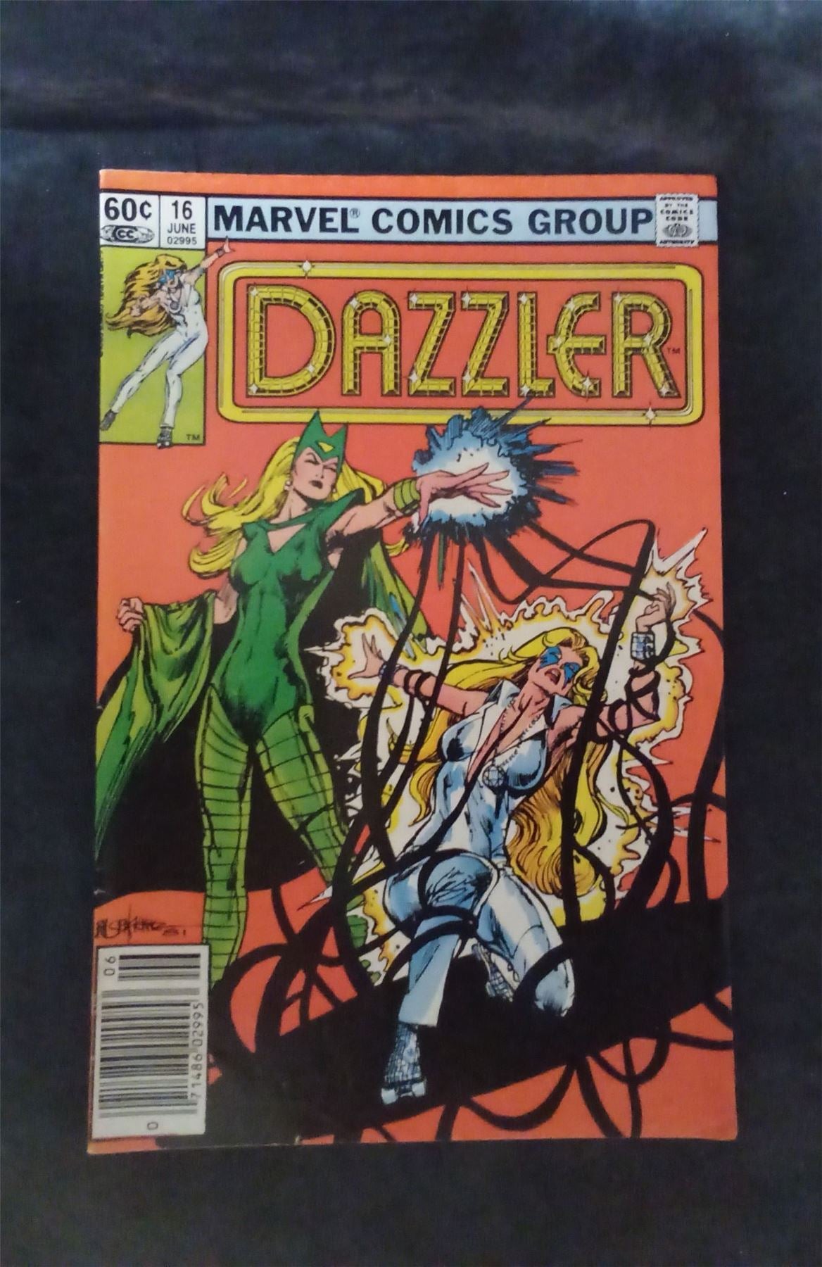 Dazzler #16 1982 marvel Comic Book