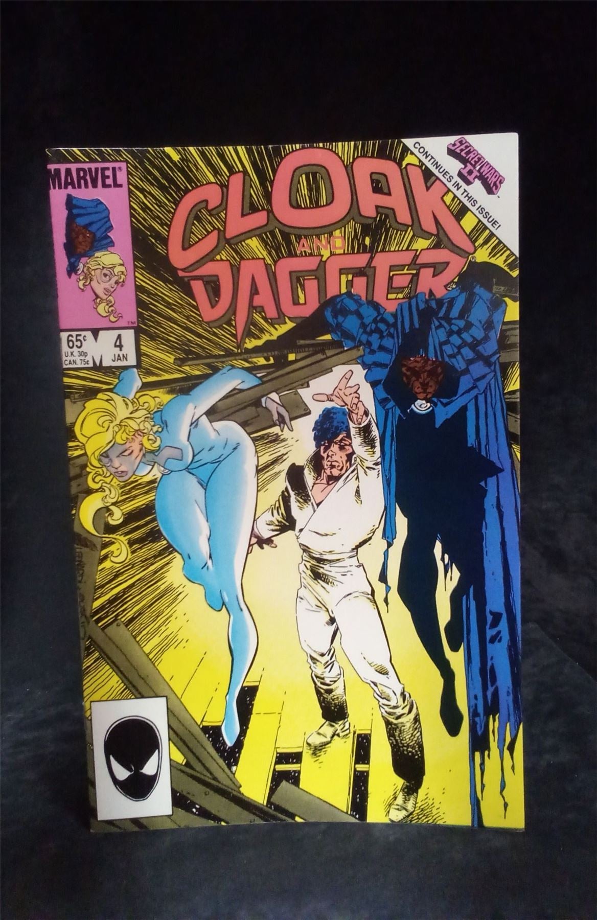 Cloak and Dagger #4 1986 Marvel Comics Comic Book