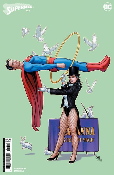 Superman #16 Cvr C Frank Cho Card Stock Var (absolute Power) DC Comics Comic Book