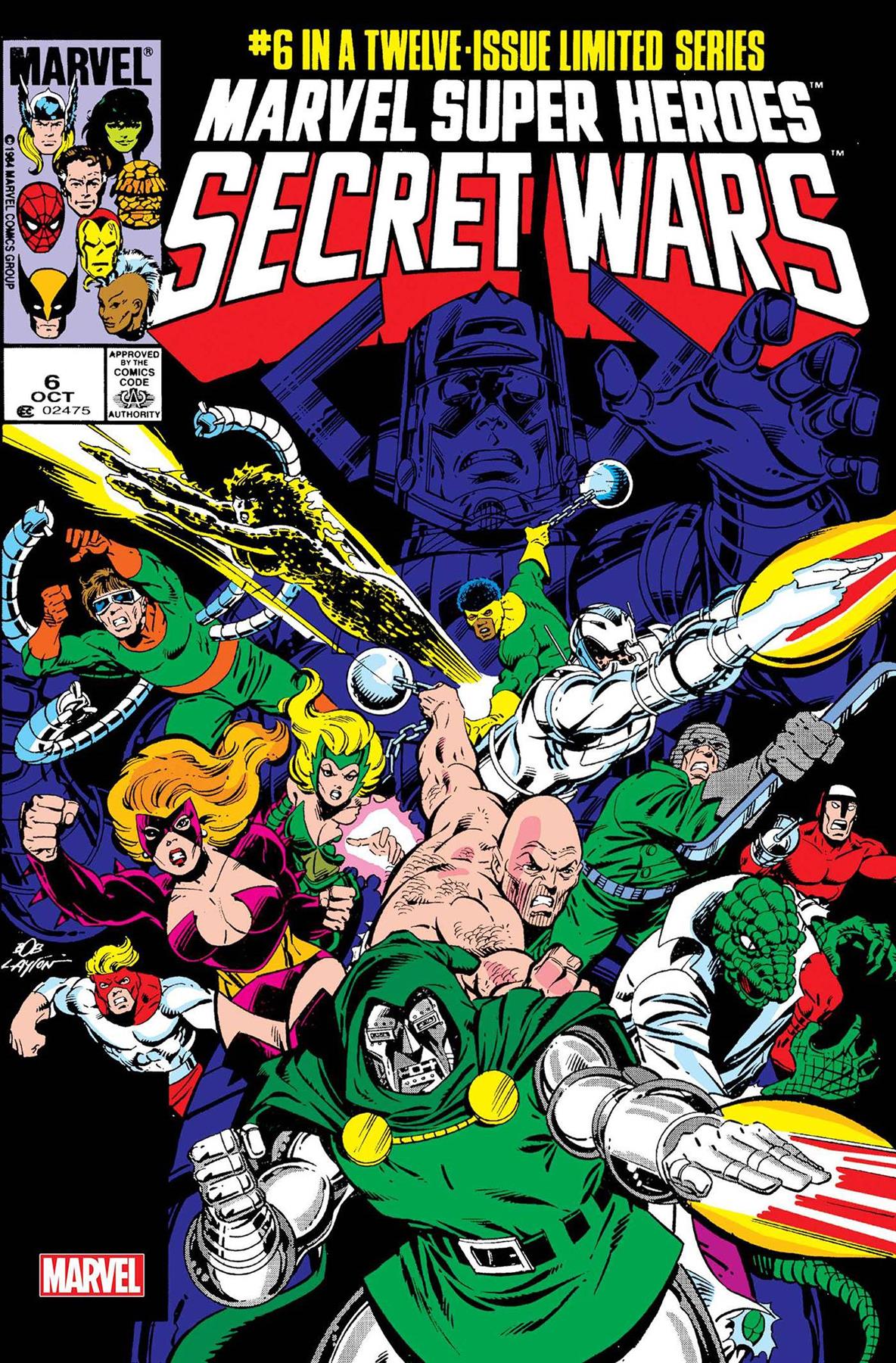Msh Secret Wars #6 Facsimile Ed Foil Var () Marvel Prh Comic Book 2024