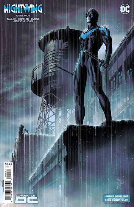 Nightwing #108 Cvr D Mike Deodato Jr Artist Spotlight Card Stock Var DC Comics Comic Book