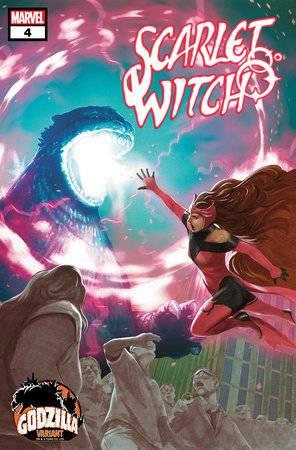 Scarlet Witch #4 Mitsuhiro Arita Godzilla Var Marvel Prh Comic Book Marvel Prh Comic Book 2024