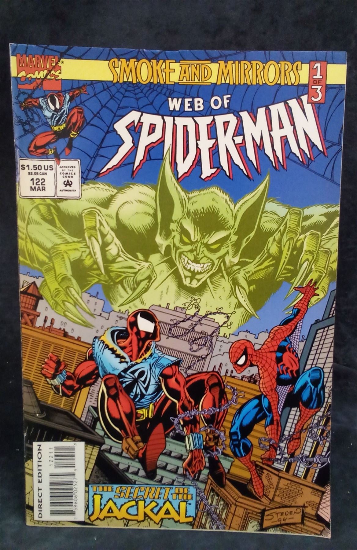 Web of Spider-Man #122 1995 Marvel Comics Comic Book