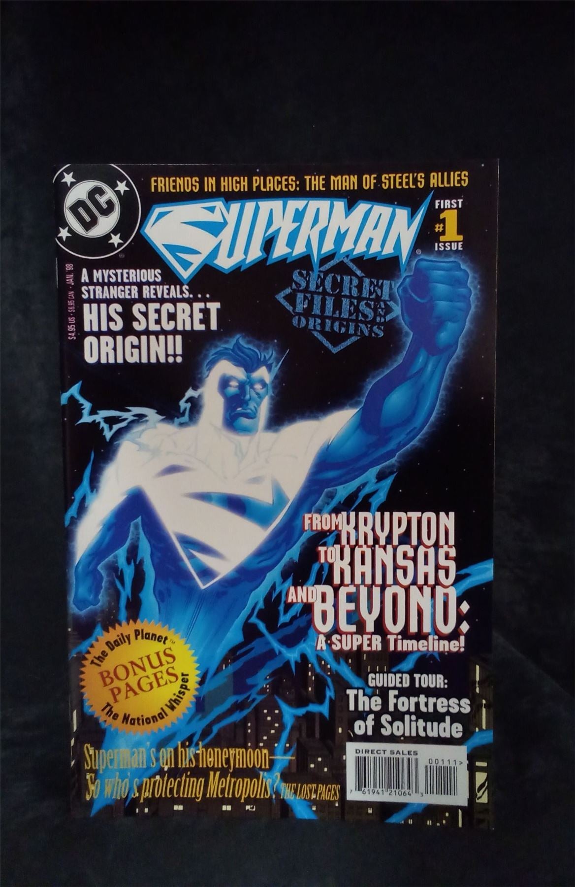 Superman Secret Files & Origins #1 1998 DC Comics Comic Book