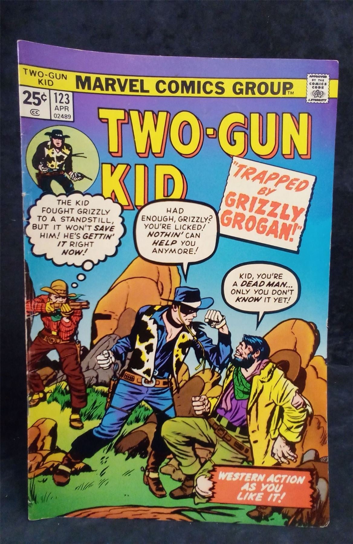Two-Gun Kid #123 1975 Marvel Comics Comic Book