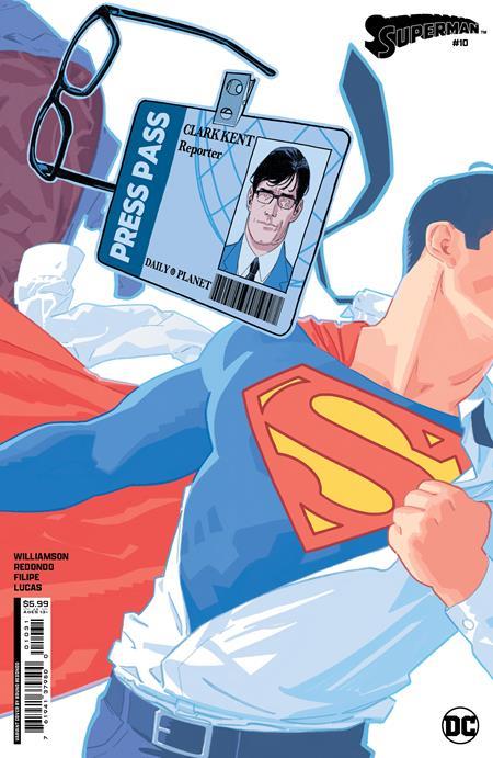 Superman #10 Cvr C Bruno Redondo Card Stock Var DC Comics Comic Book