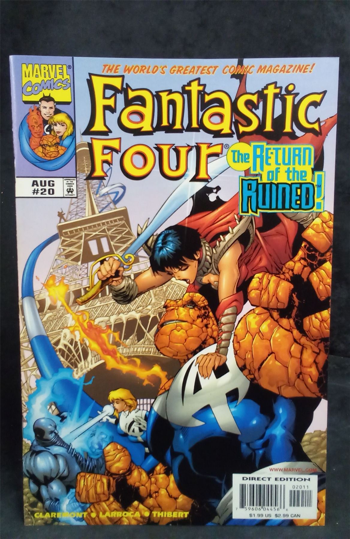 Fantastic Four #20 1999 Marvel Comics Comic Book