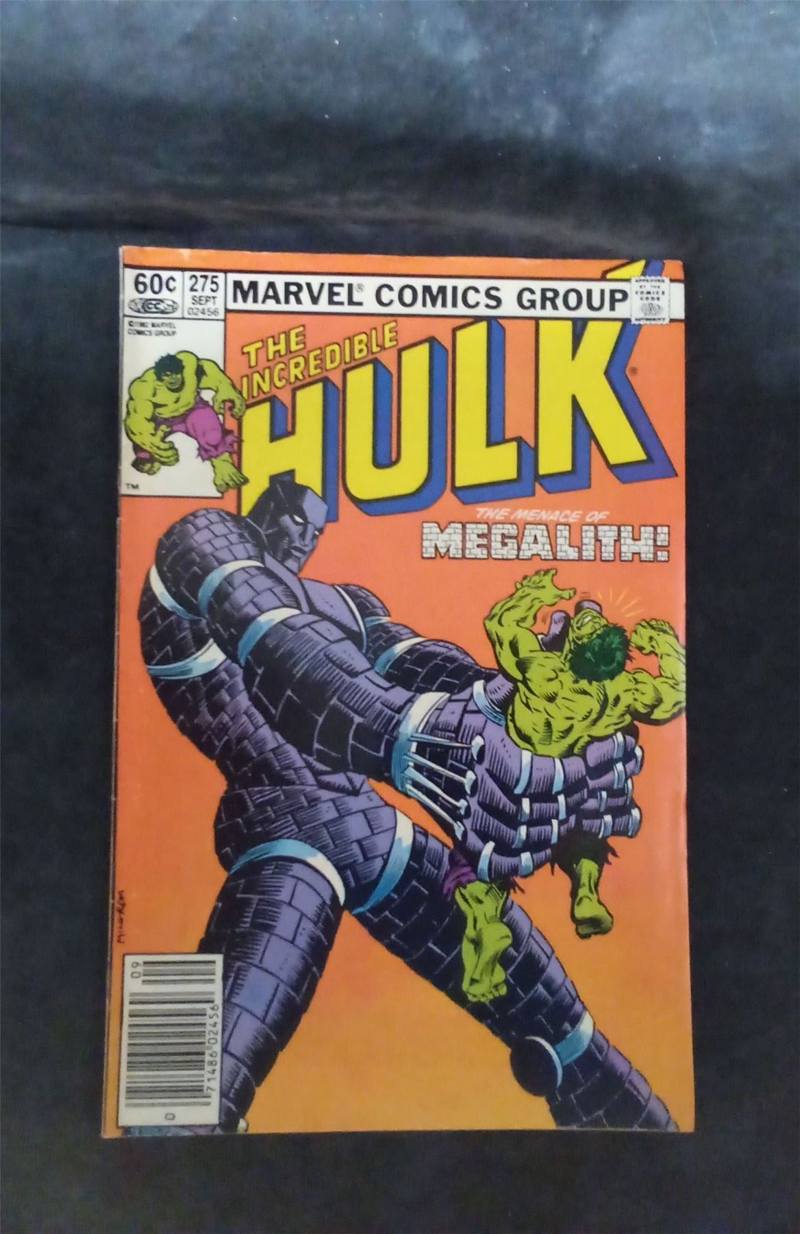 The Incredible Hulk #275 1982 marvel Comic Book