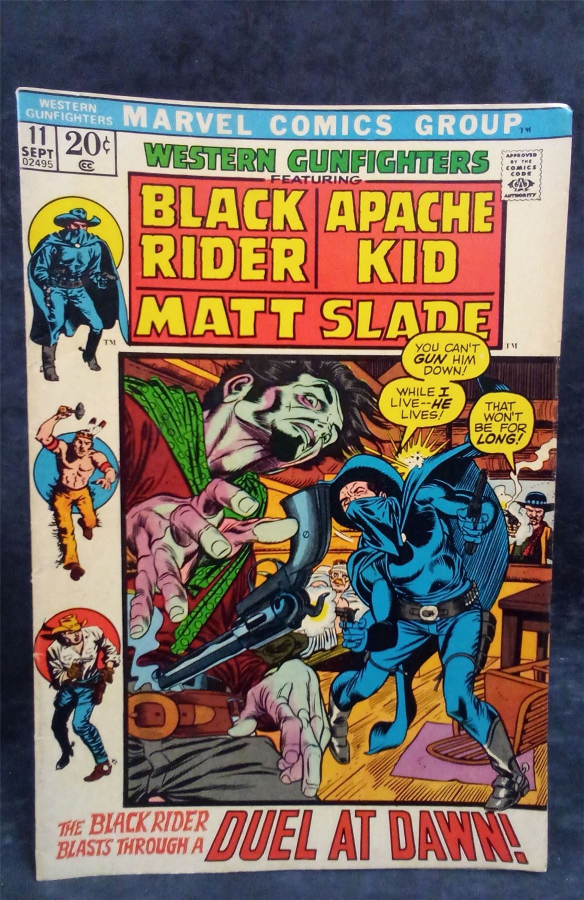 Western Gunfighters #11 1972 Marvel Comics Comic Book