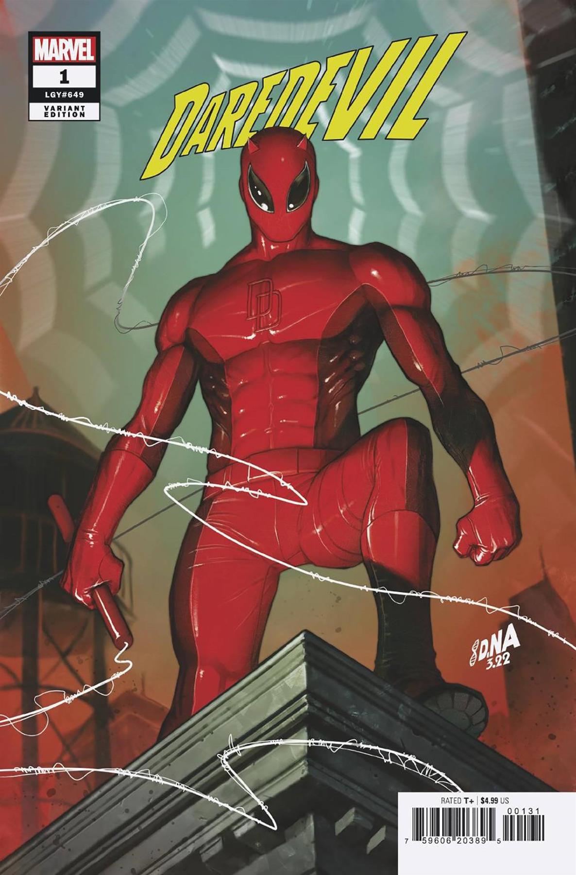 Daredevil #1 Nakayama Spider-man Var (Nakayama Spider-man Var) Marvel Prh Comic Book 2022