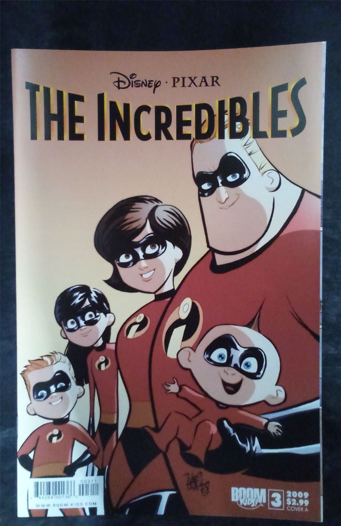 The Incredibles #3 Cover A 2009 Boom Studios Comic Book